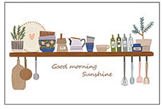 블럭마트 주방 방수 타일 벽 스티커 type6, 1개