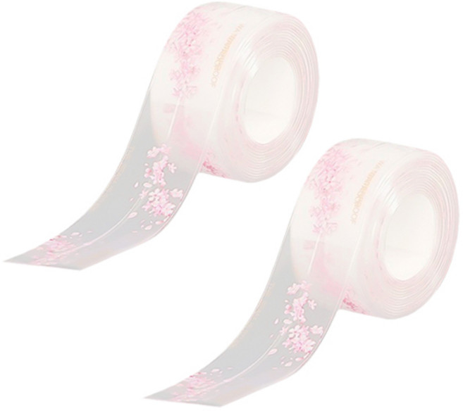 블럭마트 투명 디자인 테이프 type3, 2개