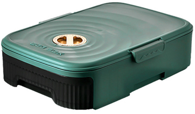 블럭마트 다층 계란보관함 1단, 그린, 1개