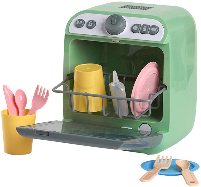 캐스비 플레이 리틀맘그린 식기세척기, 혼합색상, 1개