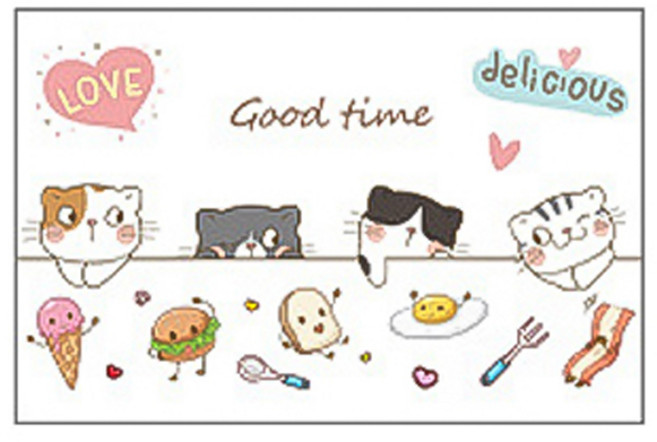 블럭마트 주방 방수 타일 벽 스티커 type8, 1개