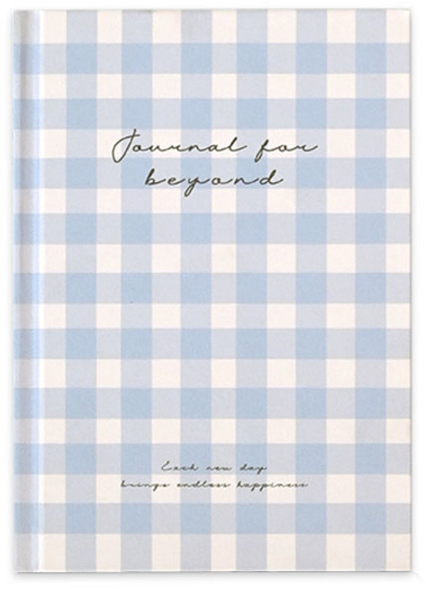 모노라이크 저널 포 비욘드 양장 라인 노트, 03. Blue, 1개