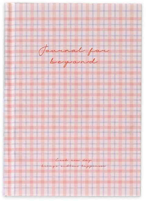 모노라이크 저널 포 비욘드 양장 라인 노트, 02. Pink, 1개