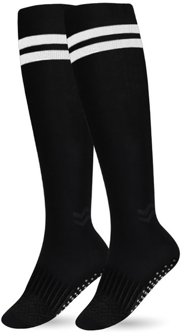 크로커다일 여성용 골프 리나 링글 니삭스 CD213, 블랙, 1세트