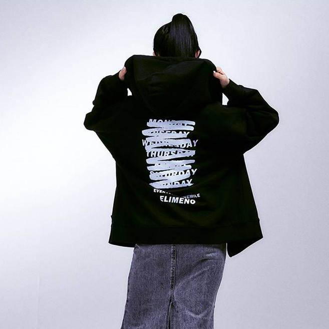 엘리메노 남녀공용 EL NEW 낫올웨이 2WAY 후드 집업