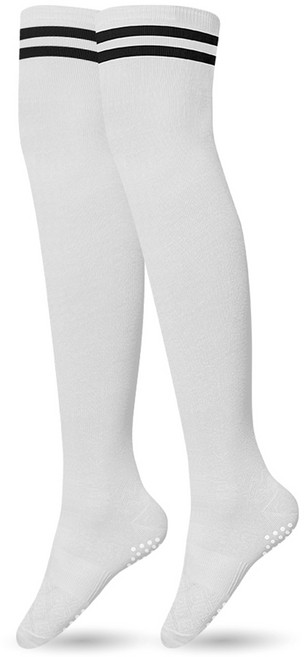 크로커다일 여성용 골프 논쿠션 링글 오버니삭스 CD215, 화이트, 1개