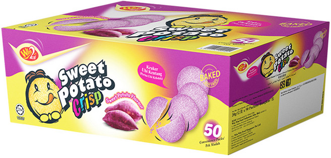 윈윈푸드 포테이토 크리스프 스낵 고구마맛, 1kg, 1개