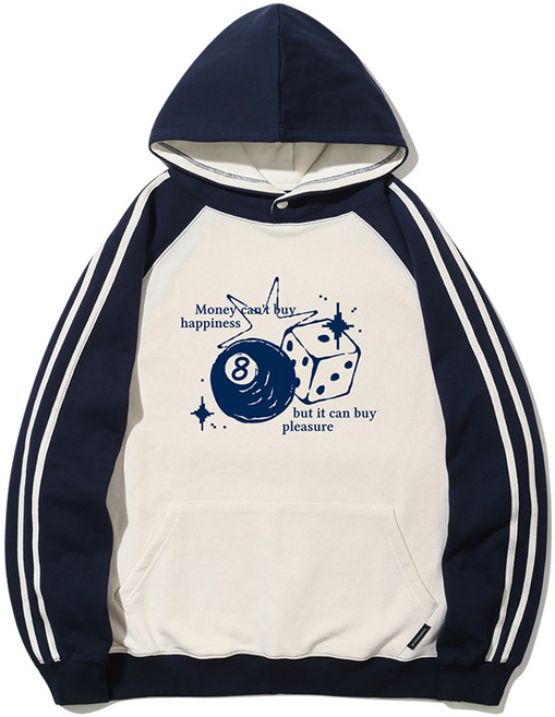 Elimeno 男女通用 EL Gamble 拉克蘭線條寬鬆連帽T恤