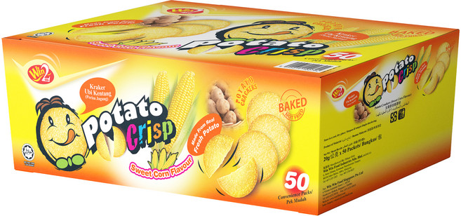 윈윈푸드 포테이토 크리스프 스낵 스위트콘맛, 1개, 1kg