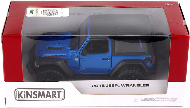 킨스마트 2018 지프 랭글러 하드탑 KT5412B, 블루, 1개