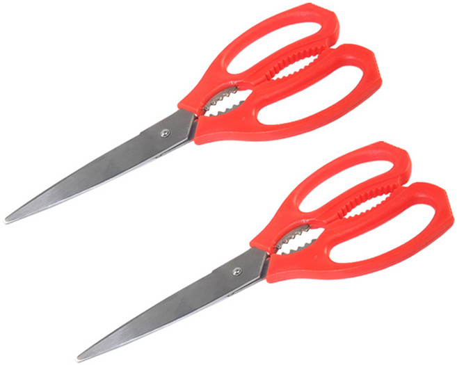 코코렉스 주방가위, 레드, 2개
