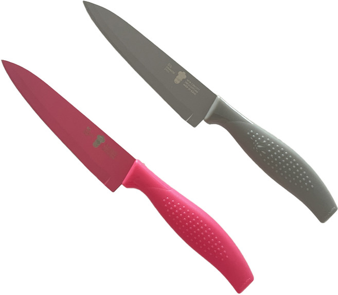 라쿠친 코팅 과도 2종 세트, 핑크, 그레이, 1세트