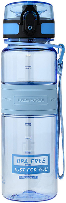 우즈스페이스 트라이탄 스포츠물병, 블루, 500ml, 1개