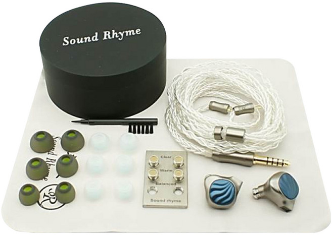 사운드라임 듀얼 마그네틱 다이내믹 드라이버 인이어 유선이어폰 3.5mm SP01 블루