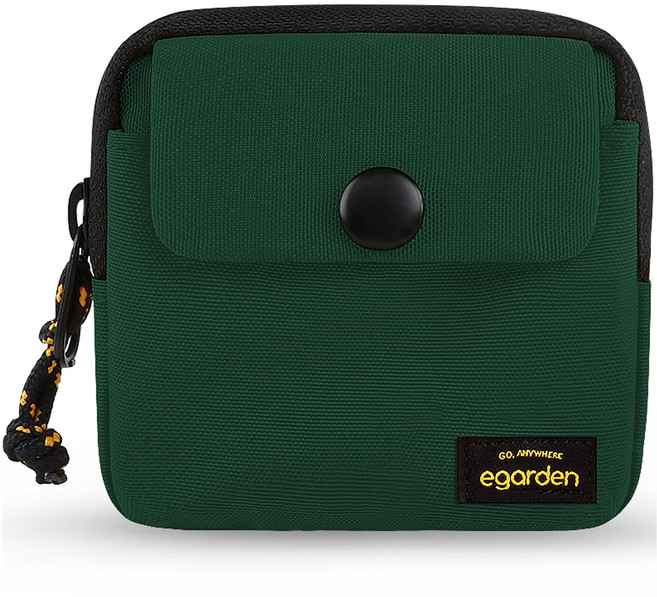 에가든 본보야지 미니 이어폰 파우치, 포레스트블랙, 1개, EG-ACPU-BVMP0FOBL
