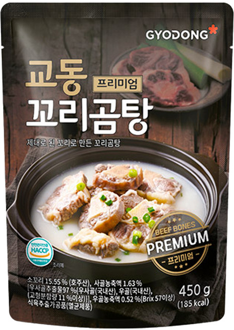 교동식품 프리미엄 꼬리곰탕, 450g, 1개