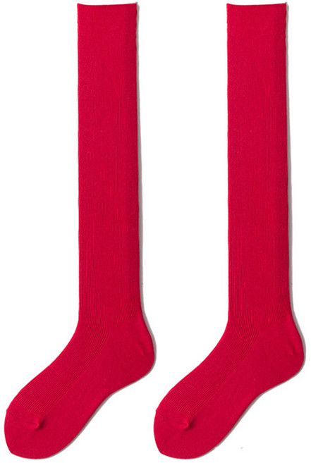 핫데이썸 골프 칼라 반 스타킹, 레드, 1세트