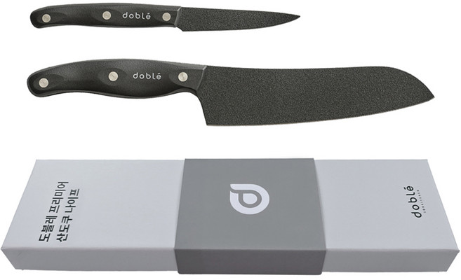 도블레 프리미어 다중열처리 산도쿠 + 과도 세트, 1세트, 칼 2종