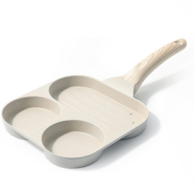 나리히라 인덕션 IH 오믈렛팬 아이보리, 1개, 19cm