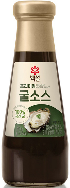 백설 프리미엄 굴소스, 210g, 1개