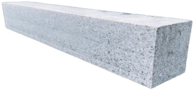 WITH블럭 화강 경계석 100 x 100 x 500mm, 화이트, 1개