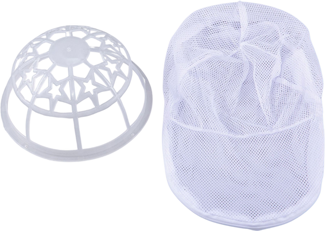 변형 방지 모자세탁망 세트, 화이트, 1세트
