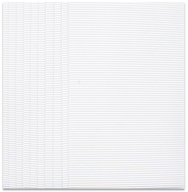 마다꾸미 컬러 골판지, 01 화이트, 10개