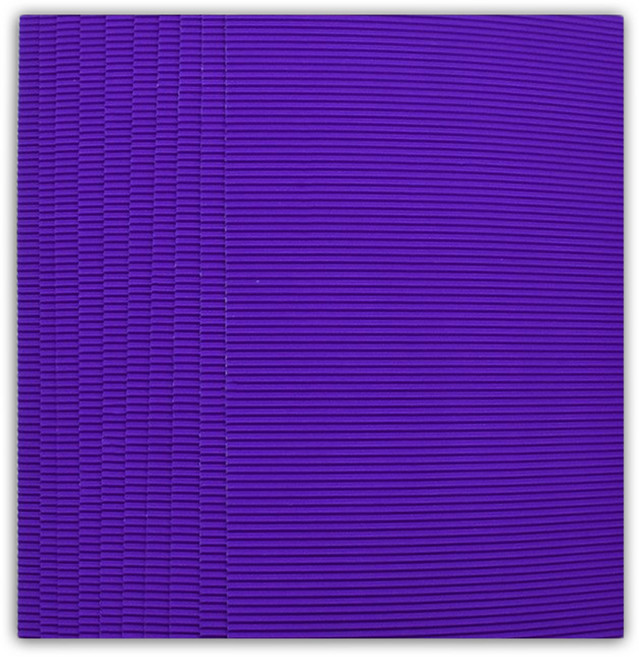 마다꾸미 컬러 골판지, 02 퍼플, 10개