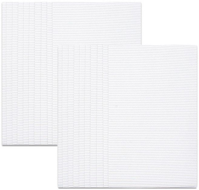 마다꾸미 컬러 골판지, 13 화이트, 20개