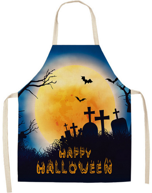 알로데 녹스 할로윈 미술 앞치마, 01 무덤