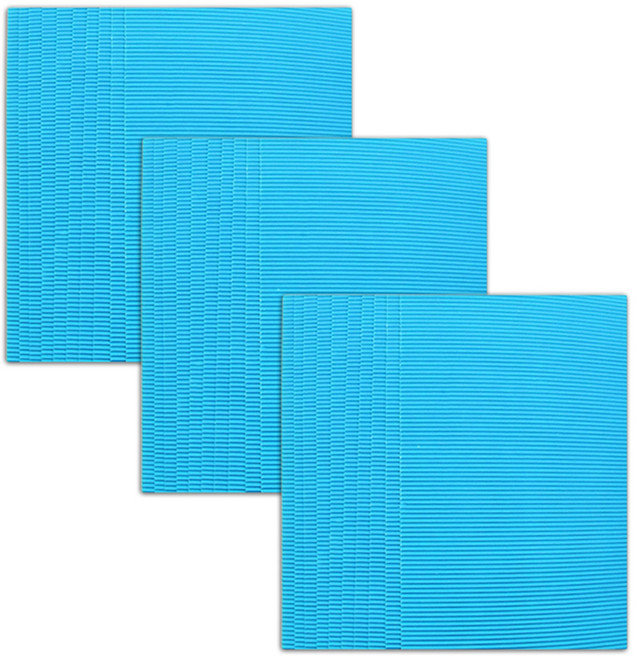 마다꾸미 컬러 골판지, 33 레이크블루, 30개