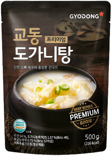 교동식품 프리미엄 도가니탕, 500g, 1개