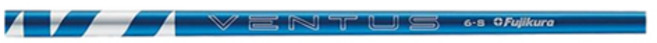 Fujikura PING專用 24 VENTUS 6 S VeloCore+ 開球木桿桿身, 藍色, 1個