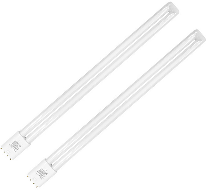 루미트론 HD LED 형광등 27W, 주광색, 2개