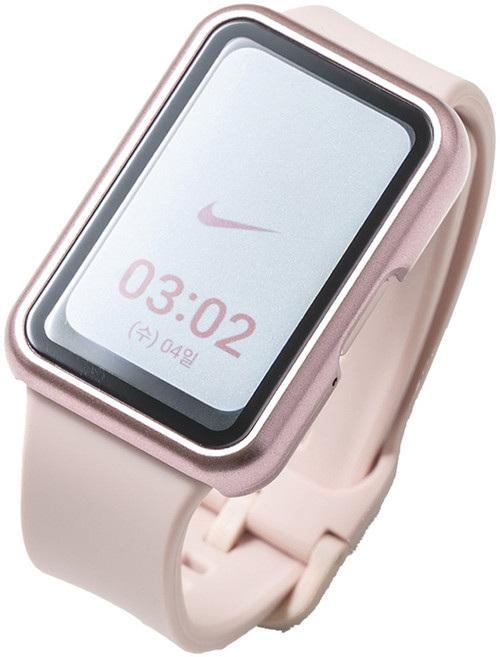 누아트 갤럭시핏 풀커버 하드 케이스, 로즈골드, 1개