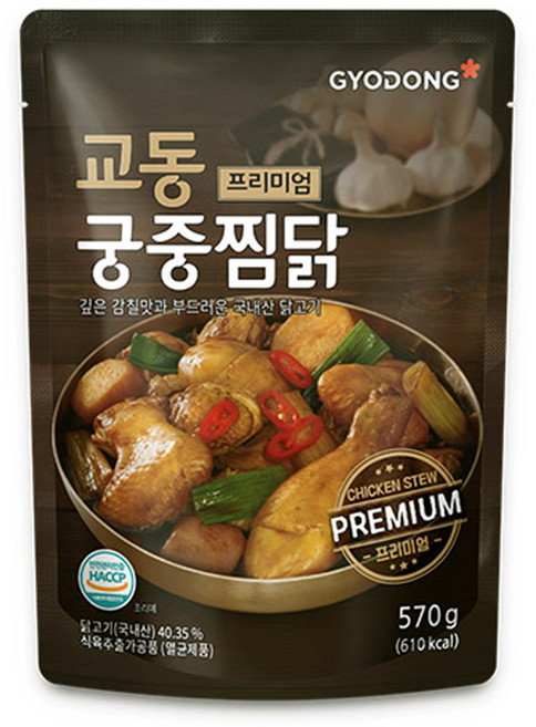 교동식품 프리미엄 궁중찜닭, 570g, 1개