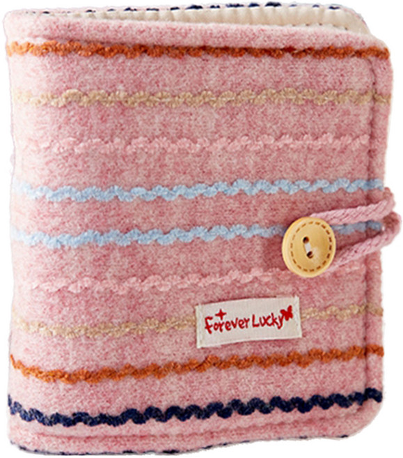 소니오 미니 폴라로이드 포토 앨범 8.5 x 8 cm, TYPE 11 물결핑크, 20매