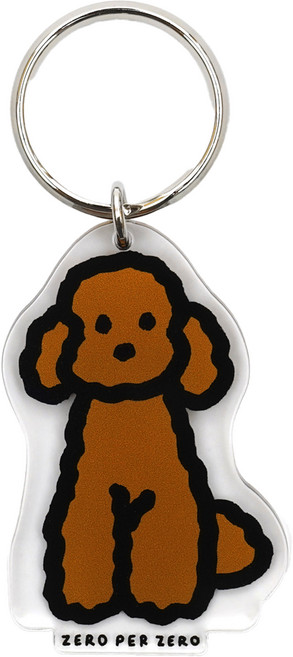 제로퍼제로 스탠드업키링 강아지 4S, multi, 1개