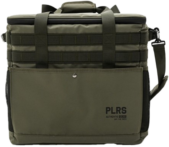 폴라리스캠프 C1 소프트 쿨러 캠핑 피크닉 보냉 아이스 박스 가방, 애쉬카키, 32L