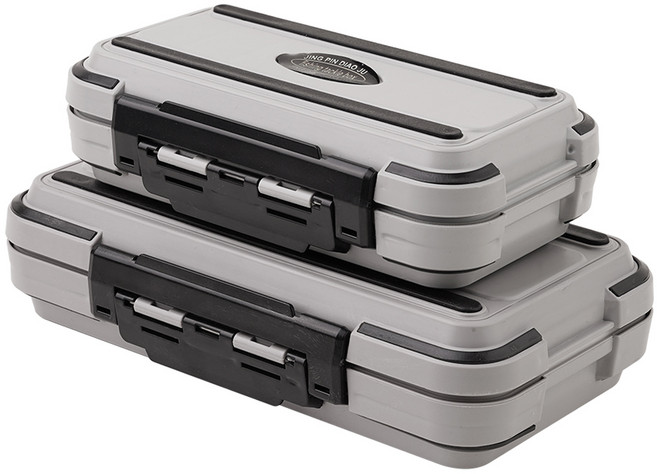 T렉스 태클박스 2종 세트, 그레이, 1세트