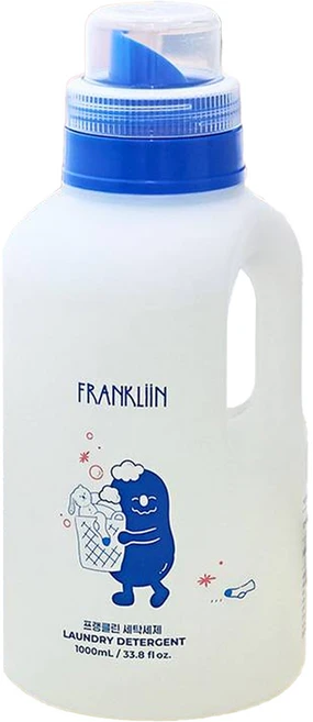 FRANKLIIN 세탁세제 무향, 1L, 1개 - 쿠팡