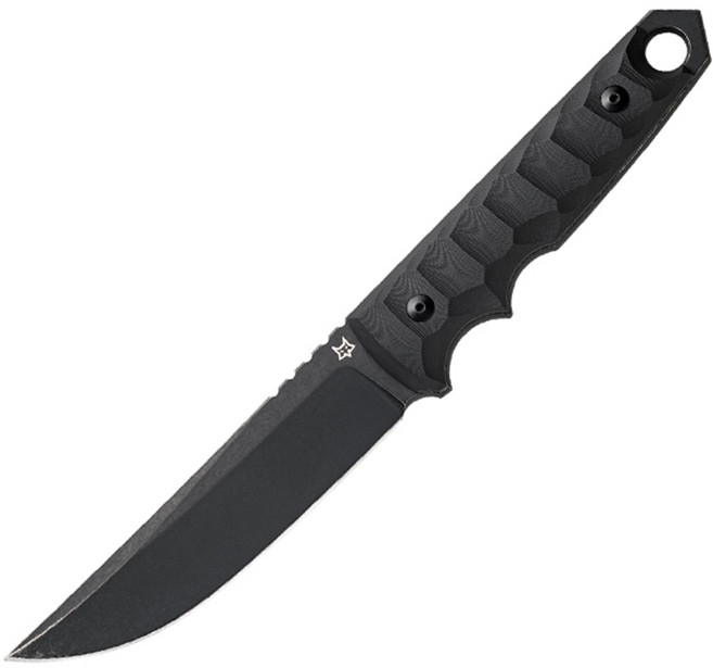 폭스나이프 류 택티컬 탄토 나이프 G10, BLACK, 1개