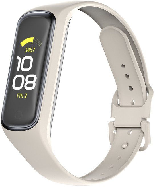 누아트 갤럭시워치 실리콘 스트랩, 베이지, 1개