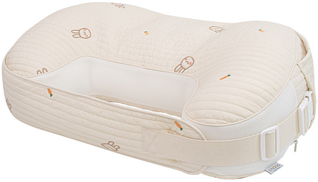 이몽 EPP 달숨 바른자세 M자형 수유쿠션, 100수 토끼