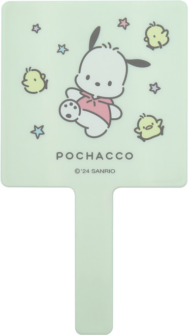 뷰티홈 산리오캐릭터즈 사각손거울 대, 포차코, 1개