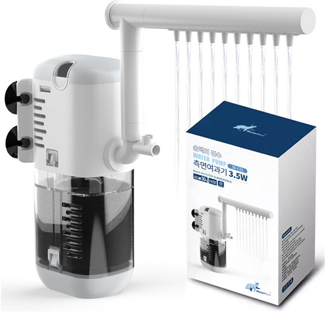 워터베어 순백의 진수 프리미엄 측면 여과기 SE-C01, 3.5W, 1개