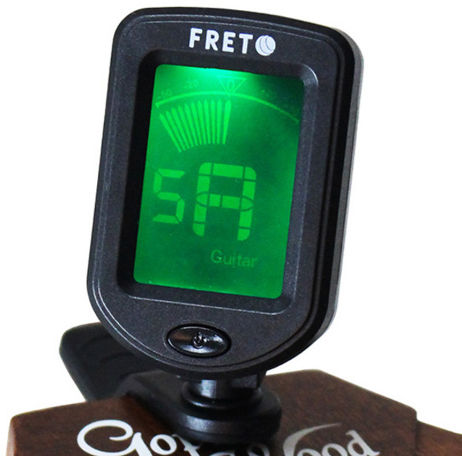 프레토 멀티 클립 튜너기 기타 베이스 우쿨렐레 바이올린 튜닝, 1개