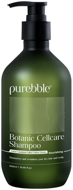 Purebble 植萃細胞滋養洗髮精, 1個, 500ml