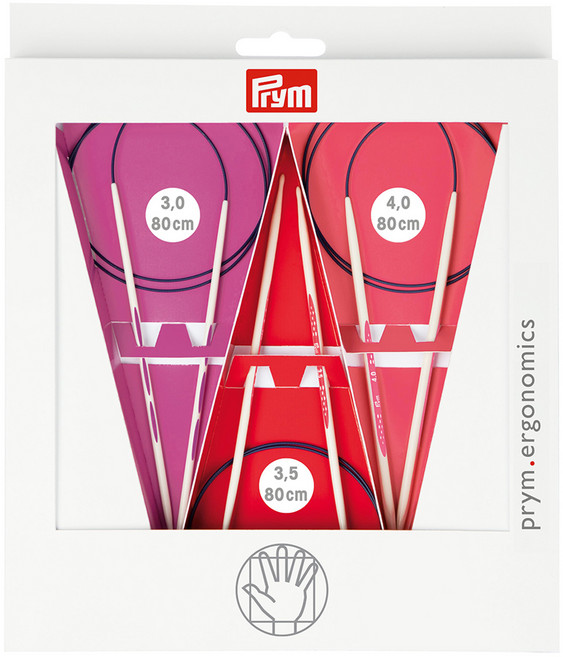 Prym 圓形編織針 3件組 215000, 1套