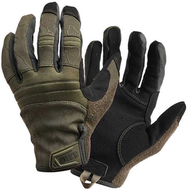 511택티컬 남녀공용 컴페티션 슈팅 2.0 글러브 양손 세트, 레인저 그린, 1세트